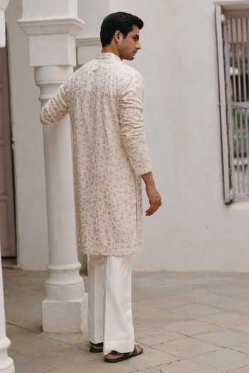 AMIT BEHKI Embroidered Kurta Set 