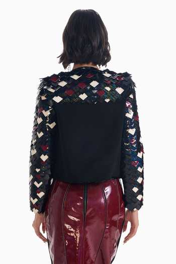 Sameer Madan Moodboard Crush Embroidered Jacket 