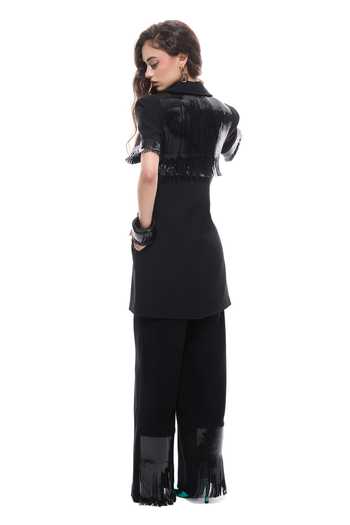 Sameer Madan Beachlight Fringe Jacket 