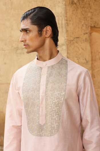 Buy Aum By Asit And Ashima Multi Color Silk, Tissue, Brocade, Cotton, Lycra Zari, Bundi And Kurta Set Online at Aza Fashions Buy_Aum By Asit And Ashima_Multi Color Silk, Tissue, Brocade, Cotton, Lycra Zari, Bundi And Kurta Set _Online_at_Aza_Fashions