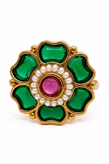 Prestones Stone Embellished Ring 