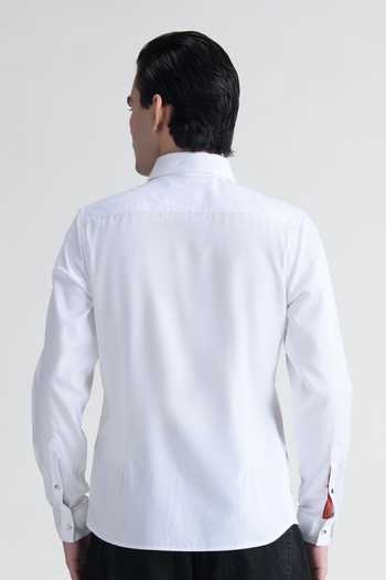 Abkasa Contessa Embroidered Cotton Shirt 