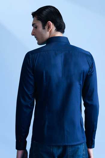 Abkasa Giulio Embroidered Cotton Shirt 