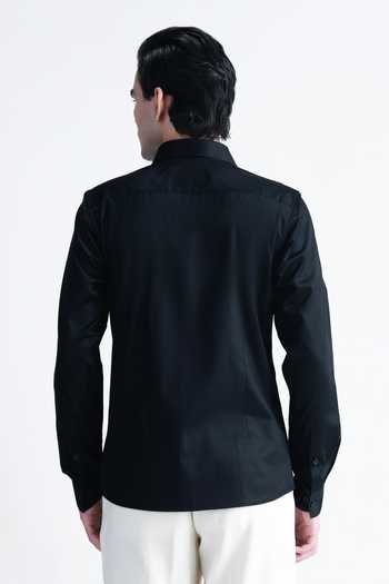 Abkasa Sebastiano Striped Cotton Shirt 