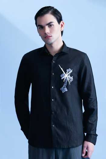 Abkasa Calli Linen Shirt 