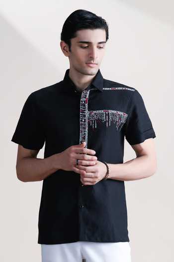 Abkasa Nera Linen Shirt 