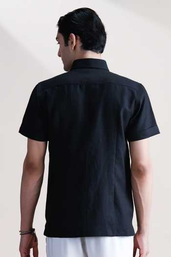 Abkasa Nera Linen Shirt 