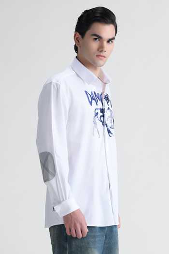 Shop_Abkasa_White Cotton Darcy Embroidered Shirt _Online_at_Aza_Fashions