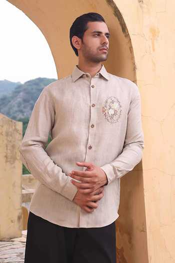Abkasa Houghton Linen Shirt 