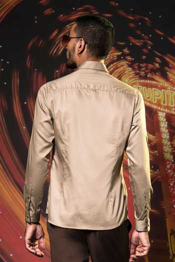 Abkasa Deck Cotton Embellished Shirt 