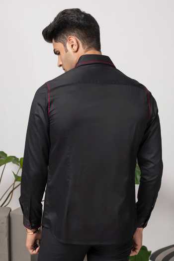 Abkasa Stained Cotton Shirt 