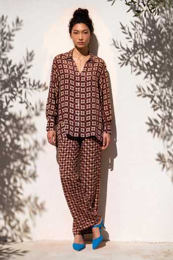 Nautanky Printed Shirt & Pant Set 
