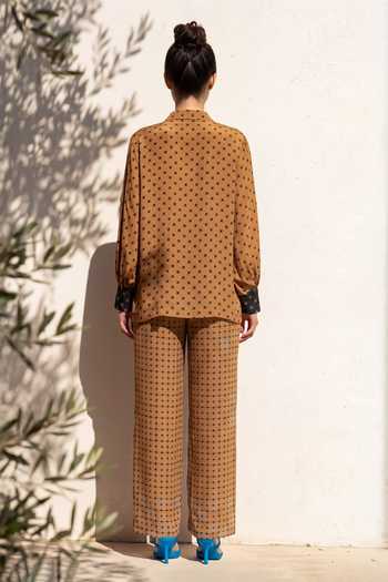 Nautanky Geometric Print Shirt & Pant Set 
