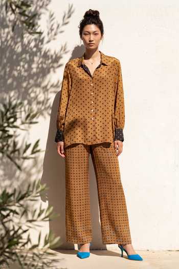 Nautanky Geometric Print Shirt & Pant Set 
