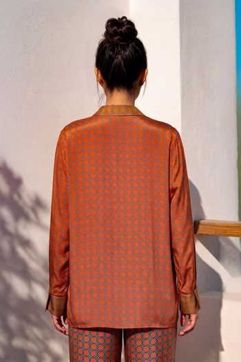 Nautanky Sundial Printed Shirt & Pant Set 