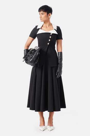 NOTEBOOK Georgia Collared Top & Skirt Set 