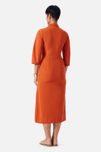 NOTEBOOK Hailey Draped Dress 