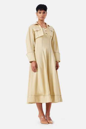 NOTEBOOK Solana Linen Shirt Dress 
