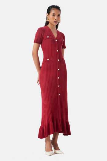 NOTEBOOK Rose Pleated Dress 