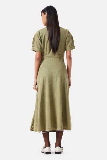 NOTEBOOK Quinn Denim Midi Dress 
