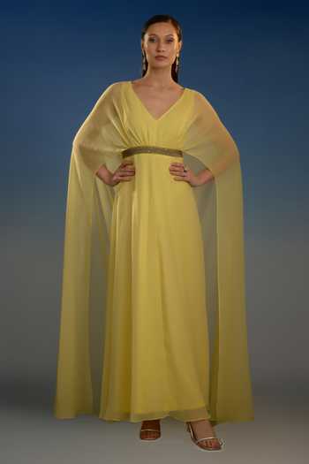 Bling Empire Ethereal Aurelian Draped Dress 