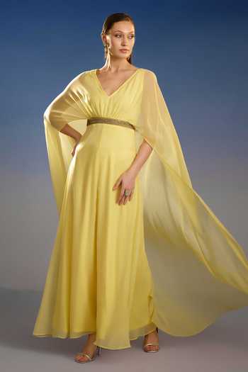 Bling Empire Ethereal Aurelian Draped Dress 