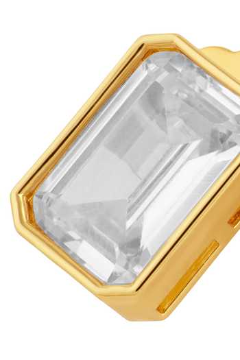 Buy Isharya Gold Plated Valencia Opaline Stud Earrings Online at Aza Fashions Buy_Isharya_Gold Plated Valencia Opaline Stud Earrings _Online_at_Aza_Fashions