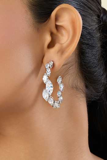 Isharya Celeste Opaline Hoop Earrings 