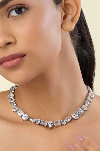 Isharya Rosalie Opaline Collar Necklace 