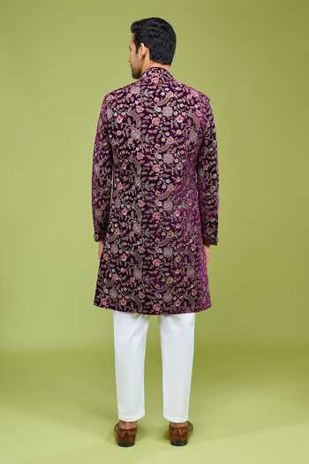 Arihant Rai Sinha Embroidered Sherwani & Pant Set 