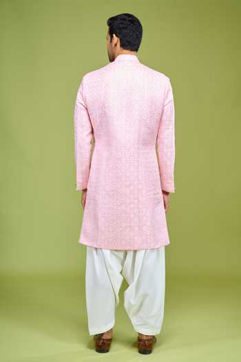 Arihant Rai Sinha Embroidered Sherwani & Patiala Pant Set