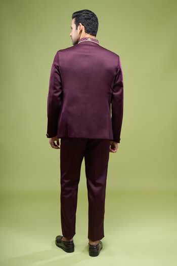 Arihant Rai Sinha Hand Embroidered Bandhgala & Pant Set