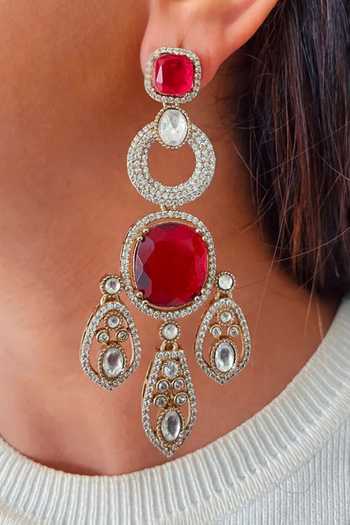 PRERTO Maharani Sultanate Choker & Necklace Set 