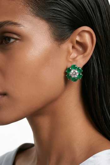 PRERTO Haneen Zircon Detailed Necklace Set