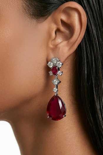 PRERTO Azra Teardrop Necklace Set 
