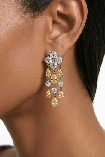 PRERTO Medha Zircon Statement Necklace Set 