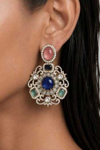 PRERTO Calla Zircon Studded Necklace Set 