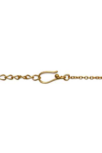Dhwani Bansal Jewellery_Gold Plated Kimya Filigree Choker _Online_at_Aza_Fashions