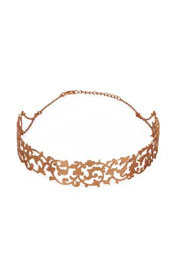 Dhwani Bansal Jewellery Kimya Filigree Choker 
