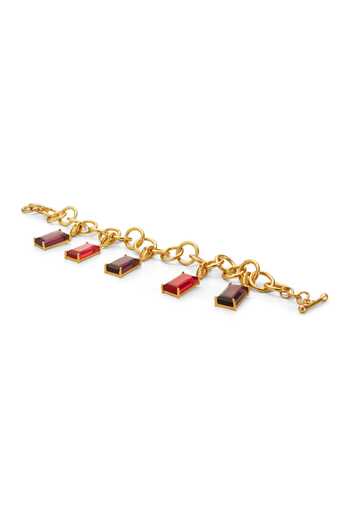Buy_Dhwani Bansal Jewellery_Multi Color Kandi Stone Embellished Bracelet _Online_at_Aza_Fashions
