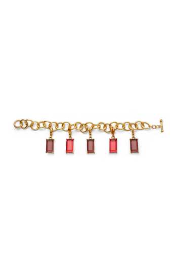Dhwani Bansal Jewellery Kandi Stone Embellished Bracelet 