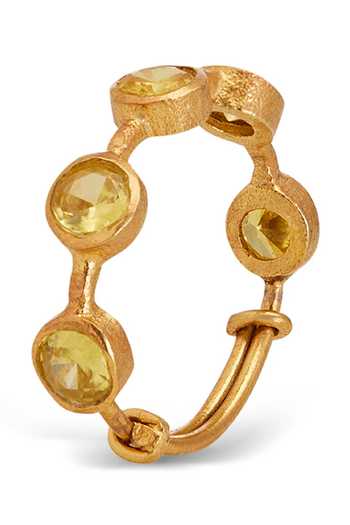 Buy Dhwani Bansal Jewellery Yellow Kandi Citrine Stone Embellished Ring Online at Aza Fashions Buy_Dhwani Bansal Jewellery_Yellow Kandi Citrine Stone Embellished Ring _Online_at_Aza_Fashions
