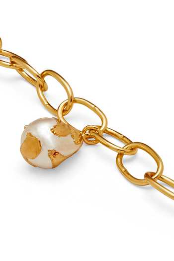 Buy Dhwani Bansal Jewellery Gold Plated Ona Baroque Pearl Embellished Bracelet Online at Aza Fashions Buy_Dhwani Bansal Jewellery_Gold Plated Ona Baroque Pearl Embellished Bracelet _Online_at_Aza_Fashions