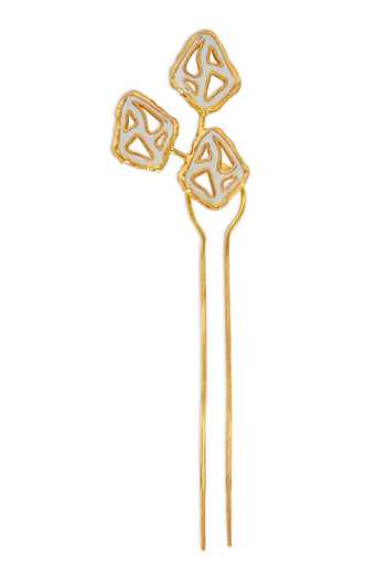 Dhwani Bansal Jewellery Fari Enamelled Hair Pin