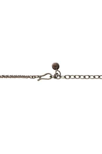 Dhwani Bansal Jewellery Grey Syra Chain Pendant Necklace Online at Aza Fashions Dhwani Bansal Jewellery_Grey Syra Chain Pendant Necklace _Online_at_Aza_Fashions