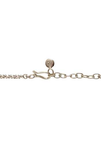 Dhwani Bansal Jewellery White Vazio Chain Pendant Necklace Online at Aza Fashions Dhwani Bansal Jewellery_White Vazio Chain Pendant Necklace _Online_at_Aza_Fashions