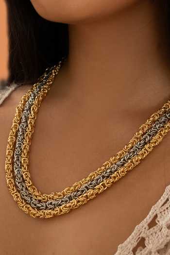 Dhwani Bansal Jewellery Sinna Layered Necklace 