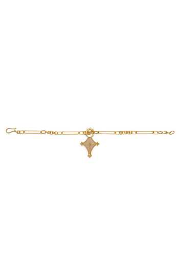 Dhwani Bansal Jewellery Cruz Mother Of Pearl Embellished Bracelet 