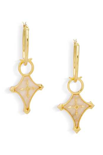 Dhwani Bansal Jewellery Cruz Cross Shaped Earrings 