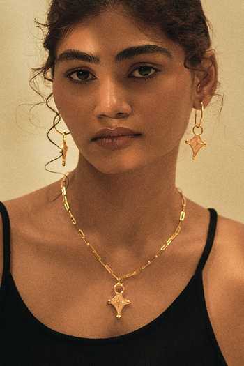 Dhwani Bansal Jewellery Cruz Cross Pendant Necklace 